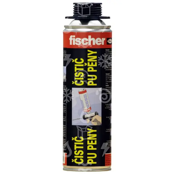 čistič PU pěny, 500ml, FISCHER